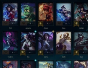 Conta gold 2 (poucos jogos) - League of Legends LOL