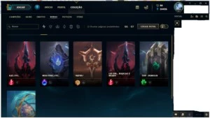 Conta League of legends Gold V Level 91 LOL