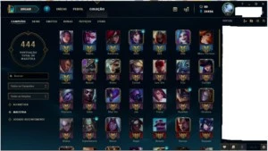 Conta League of legends Gold V Level 91 LOL