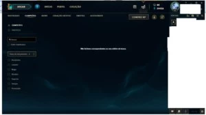 Conta League of legends Gold V Level 91 LOL