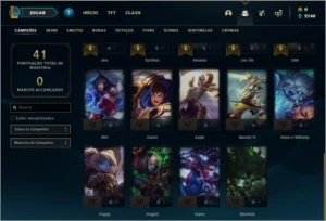 conta gold 1 - League of Legends LOL