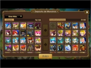 CONTA SUMMONERS WAR