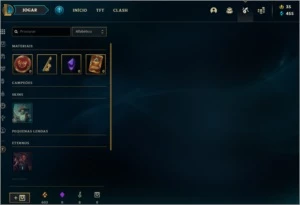 Conta League of Legends Unranked level44+4 skins habilitadas LOL