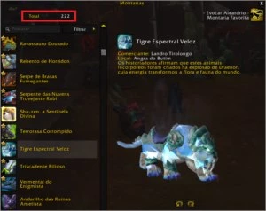 CONTA DE WOW COM BFA E SPECTRAL TIGER - Blizzard