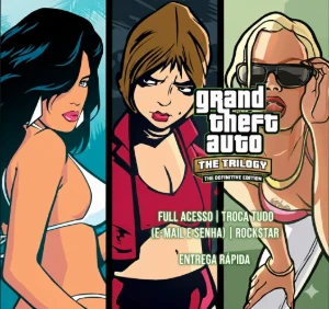 GTA SA + VICE CITY + III (TRILOGY) |FULL ACESSO+ BONUS