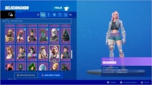 Conta De Fortnite Com 110 Skins