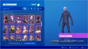 Conta De Fortnite Com 110 Skins