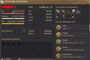 Conta black desert 630GS+carraca+cavalo e muitos p2w