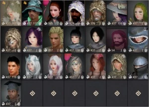 Conta black desert 630GS+carraca+cavalo e muitos p2w