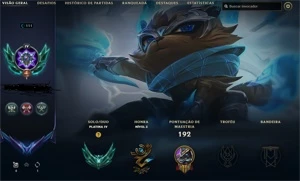 Vendo conta platina 4, diamond 4 season passada - League of Legends LOL