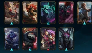 Vendo conta platina 4, diamond 4 season passada - League of Legends LOL