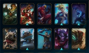 Vendo conta platina 4, diamond 4 season passada - League of Legends LOL