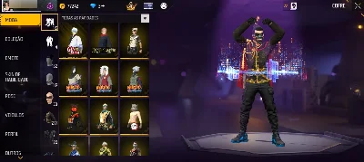 Conta Ff 6 Anos 290 Peitas E Diversos - Free Fire