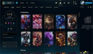 Conta lol com 2000mil gastos - League of Legends