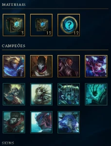 Conta League Of Legends Relíquia LOL