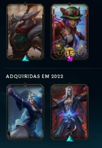 Conta League Of Legends Relíquia LOL