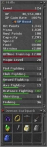 Paladin [level 124] + Druid [level 56] + Itens ---- ASTERA - Tibia