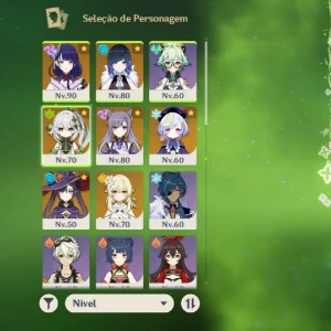 Conta com raiden - Genshin Impact