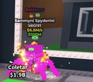 Brainrot Secret Aleatorio de 5M/s a 10M/s no Roube Brainrot - Roblox