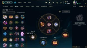 CONTA PLATINA I SEASON PASSADA LVL 123 - League of Legends LOL