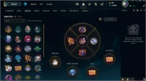 CONTA PLATINA I SEASON PASSADA LVL 123 - League of Legends LOL