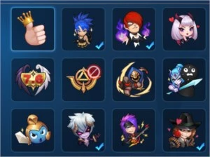 MOBILE LEGENDS, 65 HEROS / 78 SKINS