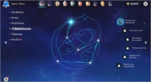 Conta AR30 Rainden + Mona c1 💜 - Genshin Impact