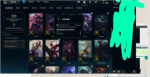 CONTA DE LOL,HIGH MMR,PLAT 1 LVL 60 - League of Legends