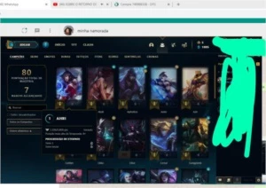 CONTA DE LOL,HIGH MMR,PLAT 1 LVL 60 - League of Legends