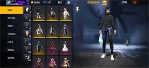 Vendo conta free fire