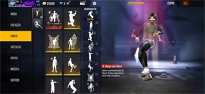 Vendo conta free fire