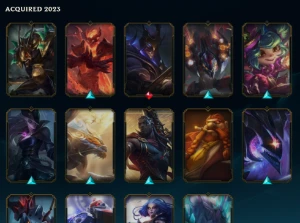conta smurf upada a mão master 2 temporadas - League of Legends LOL