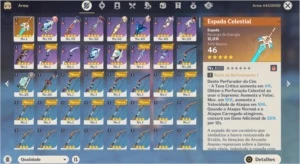 ⚡AR35⚡Yae Miko + Qiqi + Espada Celestial⚡ - Genshin Impact