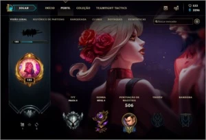 Conta Prata III TFT II - League of Legends LOL