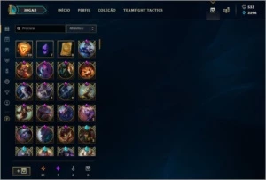 Conta Prata III TFT II - League of Legends LOL