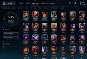 Conta Prata III TFT II - League of Legends LOL