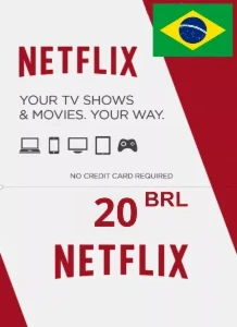 Gift Card Netflix R$ 20,00 - Assinatura - Gift Cards 90 dias