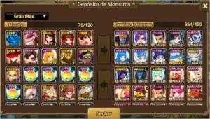 Conta SW antiga mid game - Summoners War