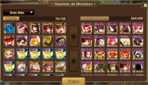 Conta SW antiga mid game - Summoners War