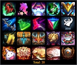 CONTA GOLD 2 SEASON 6 - League of Legends LOL