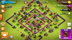 Centro de Vila 7!!! - Clash of Clans
