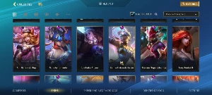 Conta Wild Rift com Skins Pronta para Jogar! - League of Legends: Wild Rift LOL WR