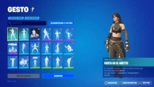 conta fortnite com poucas skins