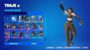 conta fortnite com poucas skins