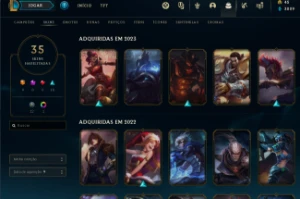 LOL conta 35 skils Gold IV - League of Legends