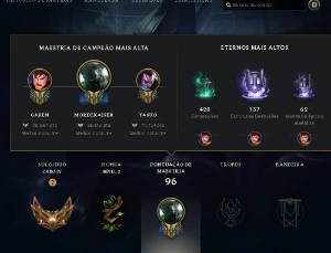 LOL conta 35 skils Gold IV - League of Legends