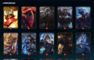 Conta de lol + valorant (280 skins lol + vandal e burterfly) - League of Legends