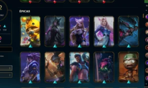 Conta de lol + valorant (280 skins lol + vandal e burterfly) - League of Legends