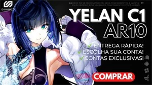 ✨Genshin Impact conta com YELAN C1 AR10✨