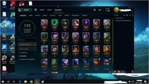 Conta LOL D% Main Supp TOP - League of Legends